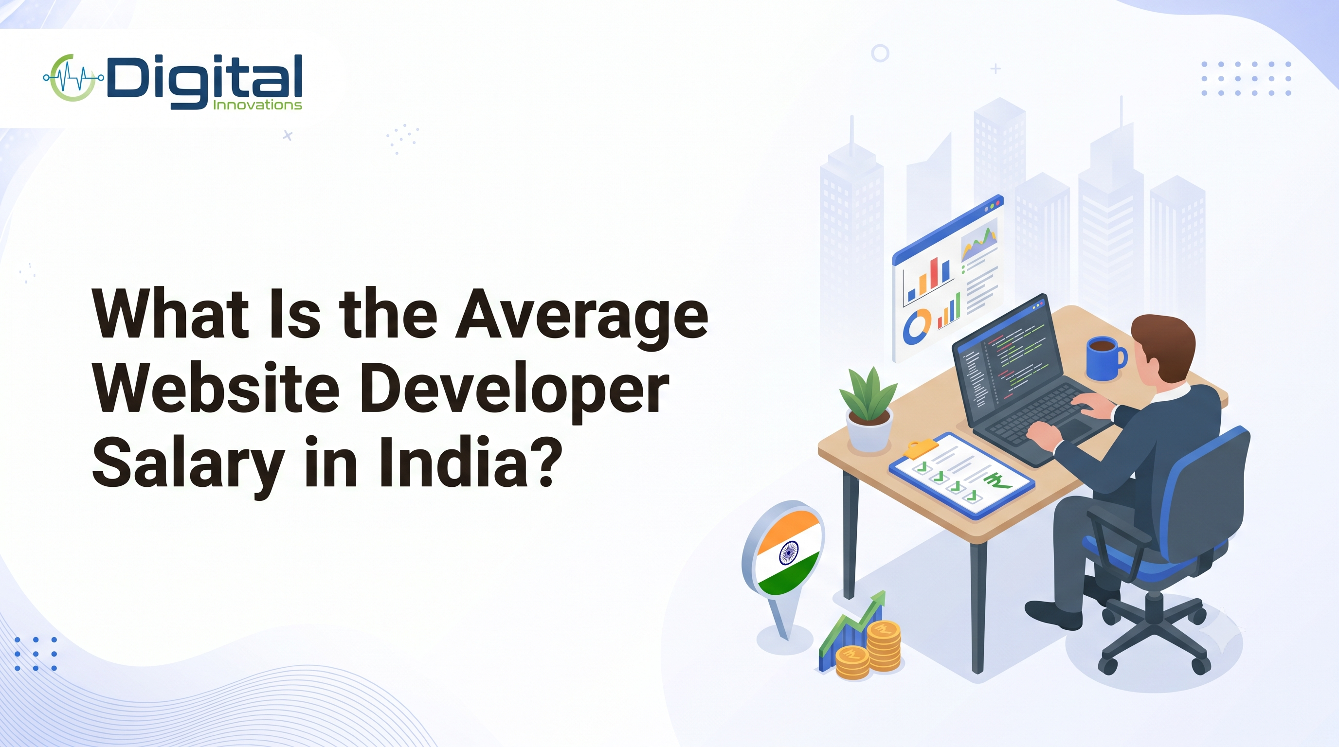 website development salary in india